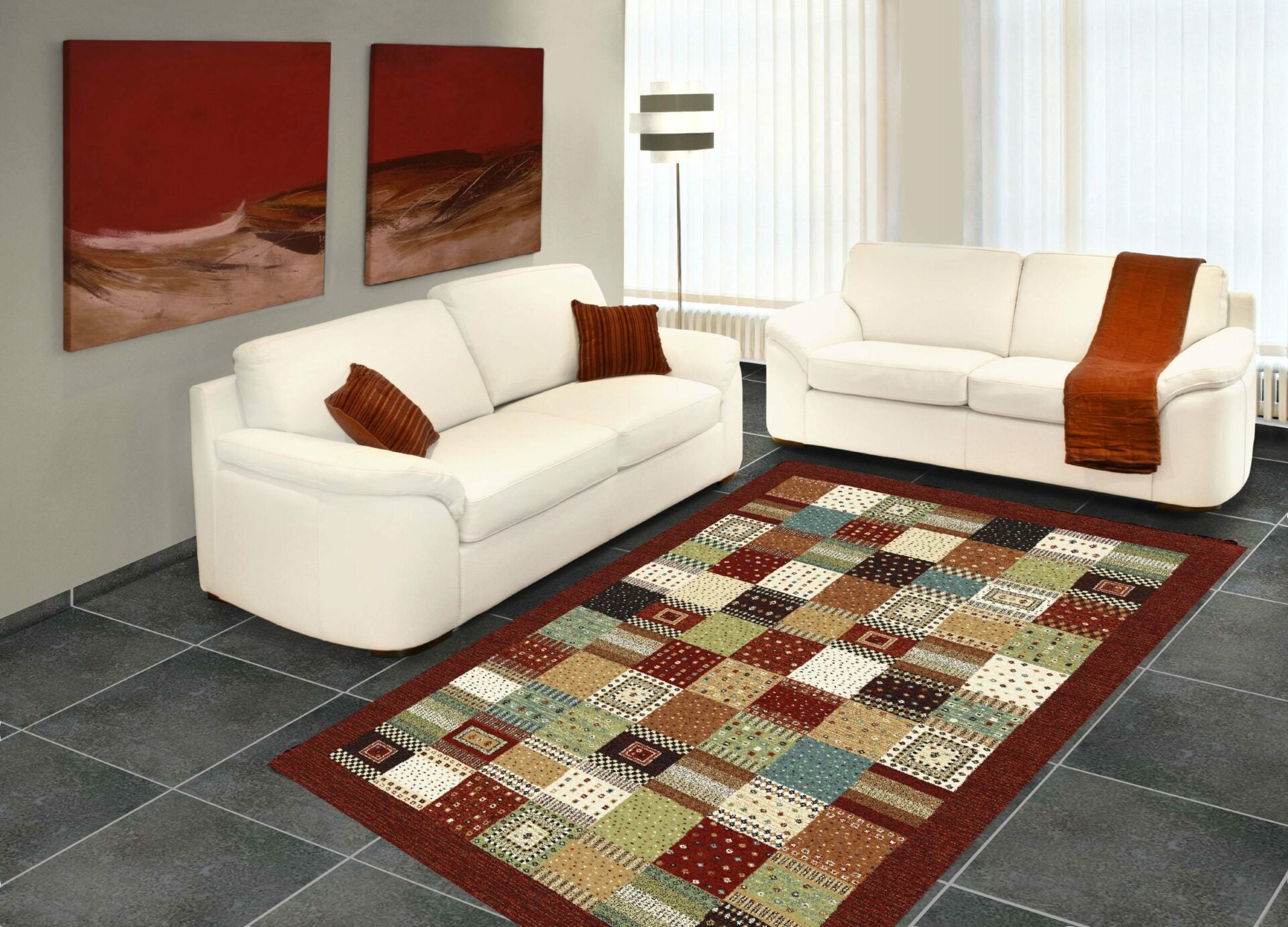 Milano Rug 0320036/8312 Terracotta