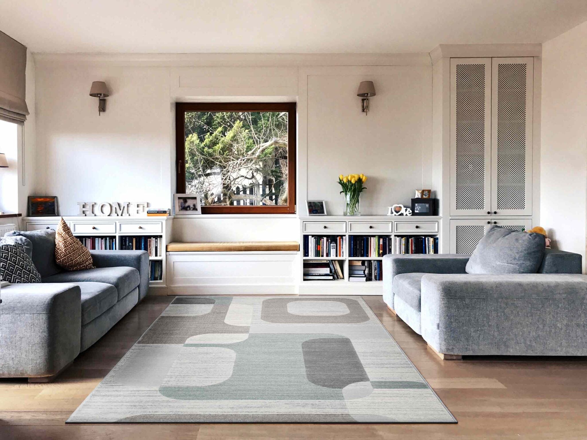 Verona Rug 63592-4747 Grey
