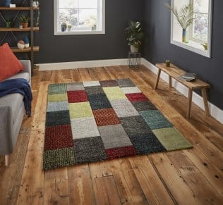 Brooklyn 21830 Multi Grey Rug