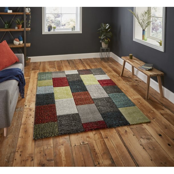 Brooklyn 21830 Multi Grey Rug