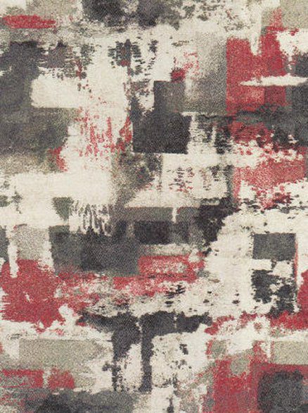 Milano Rug 32374/6218 Red/Grey