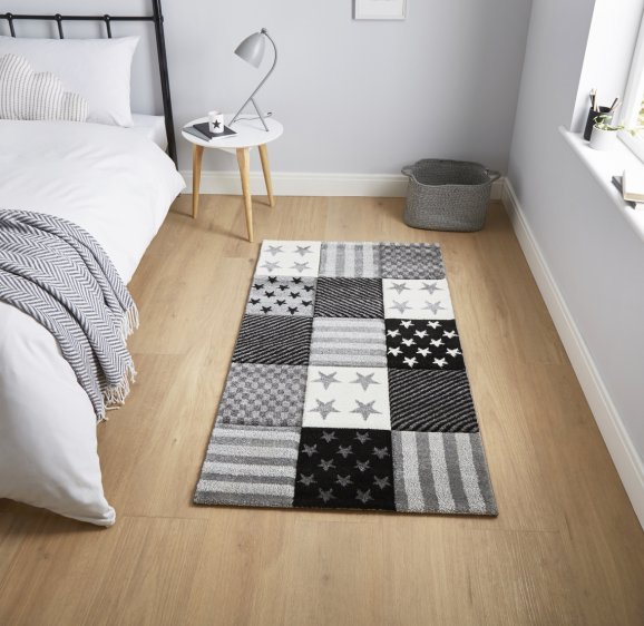 Brooklyn Kids Grey Rug 777