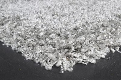 Galaxy Shaggy Rug 9999 Silver