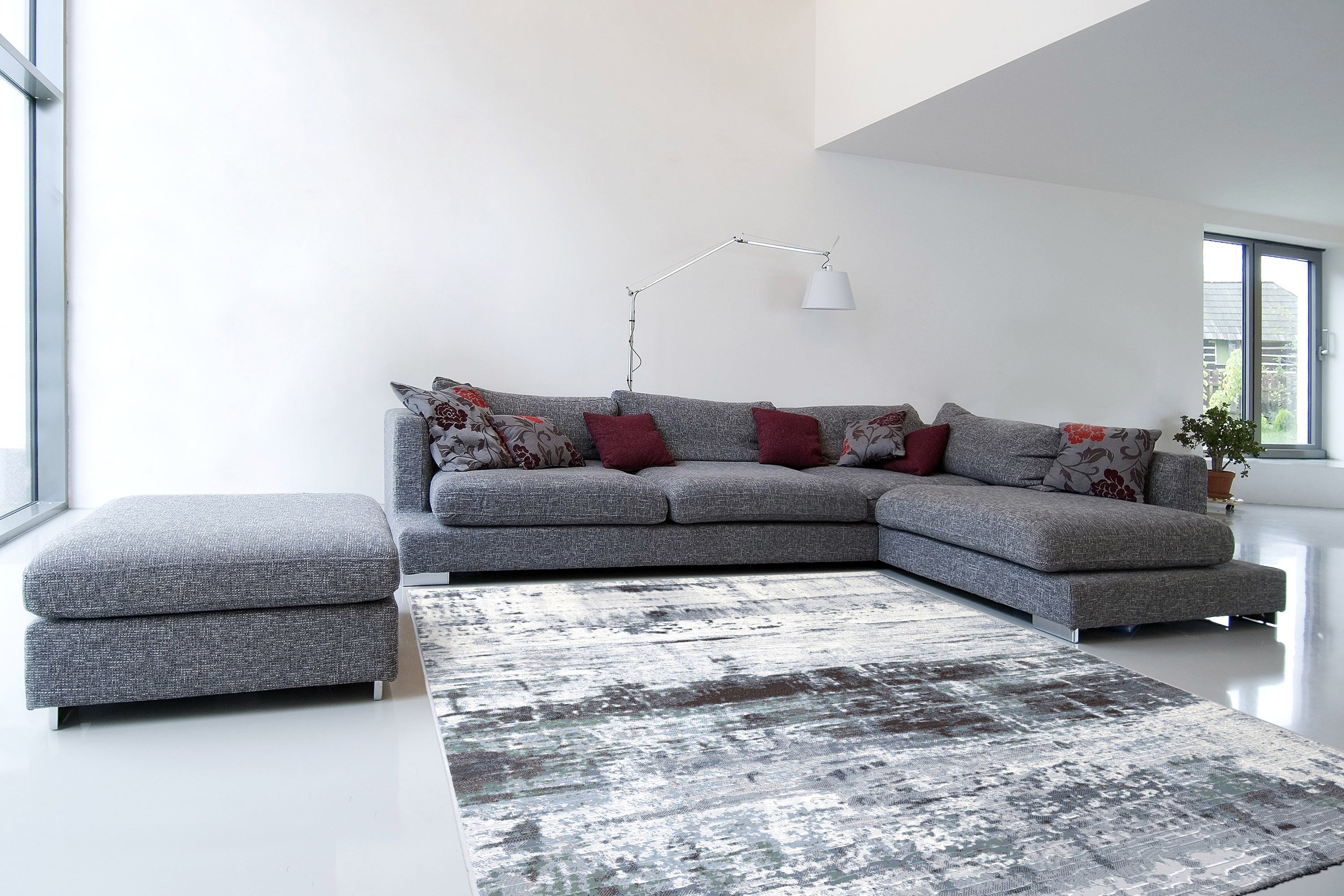 Verona Rug 0630378/6656 Blue Cream