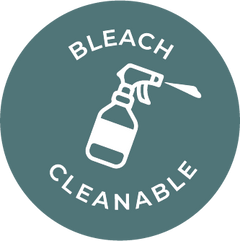 Bleach cleanable