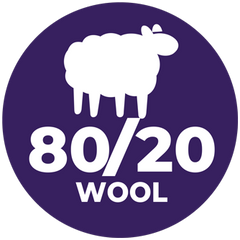 80/20 wool